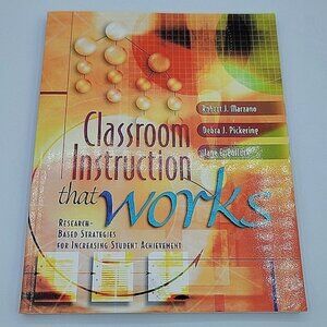 Classroom Instruction That Works Teaching Resource Book Education School